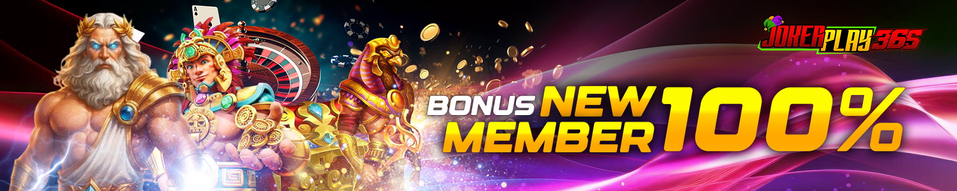 BONUS NEW MEMBER 100%