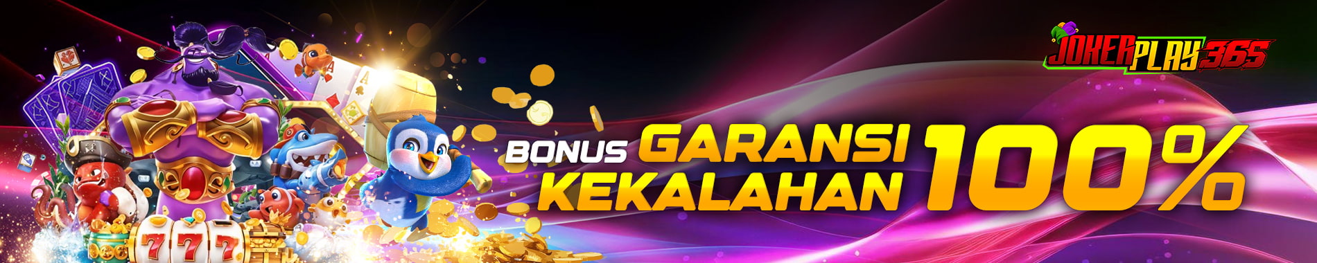 PROMOSI GARANSI KEKALAHAN 100%